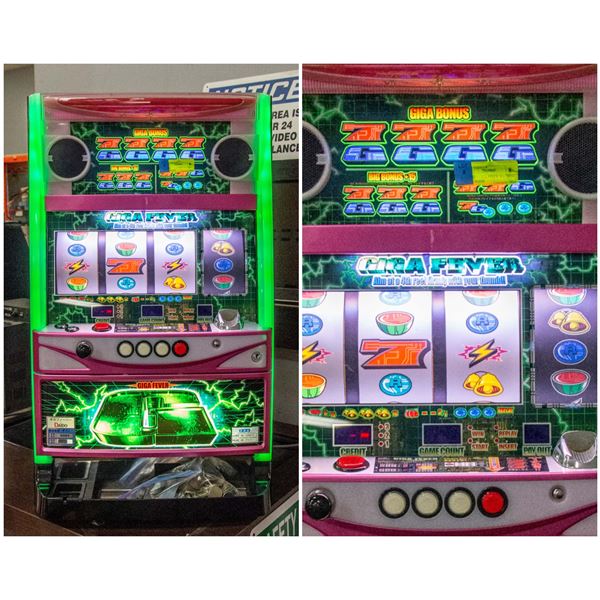FEATURED TOKEN OPERATED SLOT MACHINE
