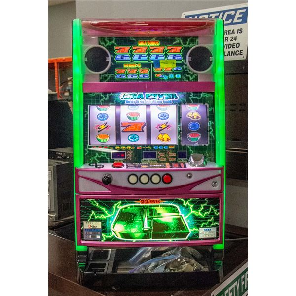 PACHISLO GIGA FEVER MACHINE WITH TOKENS **COIN ACCEPTOR NOT WORKING**