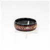 Image 1 : NEW SIZE 11 WOOD + ABALONE INLAY BLACK TUNGSTEN