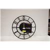 Image 1 : NEW OLYMPOS DESIGNED METAL WALL CLOCK