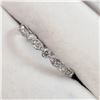 Image 2 : 10K WHITE GOLD DIAMOND(0.27CT,I1-I2,G-H) RING