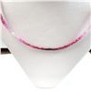 Image 2 : SILVER RUBY (25.74CT) NECKLACE LENGTH 16"