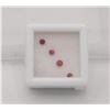 Image 1 : 4 GENUINE RUBIES GEMSTONES, READY FOR JEWELRY