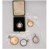 Image 1 : LOT OF OLD SILVER & GOLD FILLED POCKET WATCHES