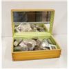 Image 1 : BOX FILLED WITH VARIOUS OLD COINS COLLECTION