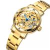 Image 1 : NEW FORSINING GOLDEN PERPETUAL SKELITAL WATCH