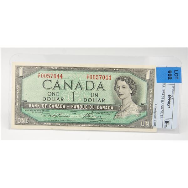 CANADA 1954 $1 BANKNOTE