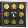 Image 1 : OLYMPIC 2002 SALT LAKE COCA-COLA COIN SET