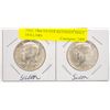 Image 1 : 1965, 1966 SILVER KENNEDY HALF DOLLARS
