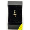 Image 1 : CROSS PENDANT - CLASP IS STAMPED 14K GOLD