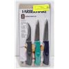 Image 1 : NEW SEALED 3PC PARING KNIFE SET