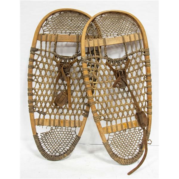 Snow Shows Rackets ESTATE ANTIQUE INUIT SNOWSHOES-ESTATE