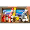 LARGE BOX OF CLEANING SUPPLIES