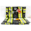 Image 1 : 4 NEW SIZE SMALL VIKING SURVEYOR VEST W/REFLECTIVE