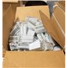 Image 1 : BOX WITH APPROX 200 NEW HANGING BRACKETS