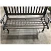 Image 2 : TMC - Hero - Outdoor bench (approx 50" wide x 24" length x 32 1/2" height) - Hero Piece from the sho