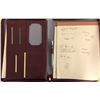 Image 2 : TMC - S1 - Hero's office items - includes office books / picture of Julian / 2 padfolios & 2 handcra