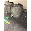 Image 2 : TMC - S1 Ep 108 - group of 2 steel tea dispensers (approx 1ft height)