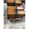 Image 2 : Group of 8 intercom speakers & 2 antique bedside tables (approx 16" x 25 1/2" height)