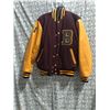 Image 2 : TMC S1 - #2 Hero - Group of 2 burgundy & gold extra varsity jackets (Sz. M)