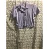Image 2 : TMC S1 Ep 110 - #6 Hero outfit - includes "Twik" lavender cropped shirt / grey long skirt / 3 bloody