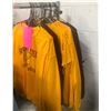 Image 1 : Group of Roosevelt high school sweaters / shirts & hoodies (yellow / purple & burgundy) w/ pins