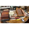 Image 2 : Group of vintage games - includes / checkers / clue / monopoly / ouija / bagatelle etc