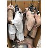 Image 1 : Group of prosthetic custom made suits & molds - 4 torso suits / ears / cheeks / forehead / hips