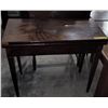 Image 2 : Group of 4 antique small wooden tables