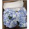 Image 8 : Pallet of misc set dec - includes sconces / table flowers / framed artwork etc