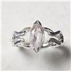 Image 1 : Silver Rose Quartz Ring, Suggested Retail Value $120