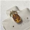Image 2 : 14K Yellow Gold Citrine Pendant, Made in Canada, Suggested Retail Value $200