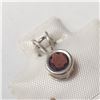 Image 2 : Silver Garnet Pendant, Made in Canada, Suggested Retail Value $60