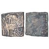 Image 1 : Ancient India: Ancient Central Malwa, Vidisha, copper punch-marked coin, Bhumidatta, PAIC 913, 4.87g