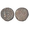 Image 1 : Ancient India: Ancient Malwa, Ujjain, copper coin of 'human figure/Shiva' type, PAIC 630, 6.72g.