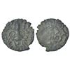 Image 1 : Ancient India: Ancient Malwa, Ujjain, copper coin of 'human figure/Shiva’ type, PAIC 704, 1.68g.
