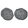 Image 1 : Ancient India: Kshatrapas of Mathura - copper coin of Hagamasha, PAIC 1286, 4.76g.