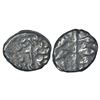Image 1 : Ancient India: Western Kshatrapas, arsenical copper coin of Nahapana, 'Bhokardan' type, 2.04g.