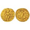Image 1 : Ancient India: Kushans, gold dinar, temp. Vasudeva II (c.250-300 AD), Goebl 663, 7.73g.