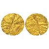 Image 1 : Medieval India: Matsya kings of Oddadi, gold punch-marked gadyana, unpublished so far, 4.08g.