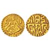 Image 1 : Medieval India: Kalachuris of Tripuri, gold 4½ masha of Gangeya Deva, Deyell 119b, 4.06g.
