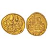 Image 1 : Medieval India: Vijayanagar Kingdom, Sangama dynasty, gold pagoda of Pratapa Devaraya I, 3.42g.
