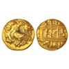 Image 1 : Medieval India: Vijayanagar Kingdom, Tuluva dynasty, gold ½ pagoda of Achyutaraya, 1.64g.