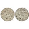 Image 1 : Mughals: Akbar, silver rupee, Akbarpur Tanda, AH 975, crisscross symbol, KM 80.3, 11.16g.