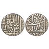 Image 1 : Mughals: Akbar (1556-1605 AD), silver rupee, Karrah mint, AH 970, unlisted in KM, 10.95g.