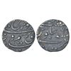Image 1 : Mughals: Farrukhsiyar (1713-1719 AD), silver ¼ rupee, Khujista Bunyad mint, RY 6, KM 374.6, 2.84g.