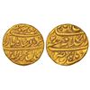 Image 1 : Mughals: Alamgir II, gold mohur, Dar al-Khilafat Shahjahanabad, AH (11)68/RY 2, KM 465.1, 10.80g.
