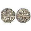 Image 1 : Independent Kingdoms: Assam, Brajnath Simha (1818-1819 AD), silver ? rupee, R&B T14.1, 1.42g.