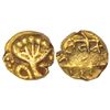Image 1 : Independent Kingdoms: Maratha Confederacy, Ghorpade Chiefs, gold fanam Murar Rao Ghorpade, 0.35g.
