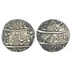 Image 1 : Independent Kingdoms: Sikh Empire, Maharajas of Lahore, silver rupee, 'Nanak Shahi', 1857, 11.13g.